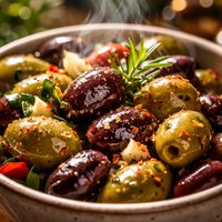 Warm Greek Garden Olives Semi Homemade