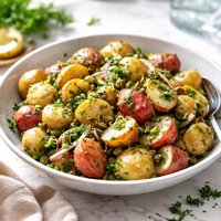 Warm Herbed Potato Salad