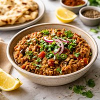 Warm Indian Eggplant Dip Baigan Ka Bharta