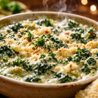 Warm Kale and Asiago Dip