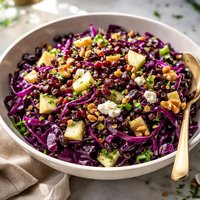 Warm Red Cabbage Salad
