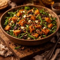 Warm Roast Pumpkin Salad