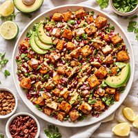 Warm Roasted Sweet Potatoes