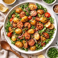 Warm Sausage Potato Salad