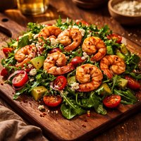 Warm Shrimp Salad