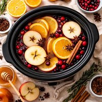 Warm Slow Cooker or Crock Pot Cider