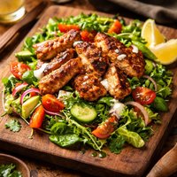 Warm Tandoori Chicken Salad 21 Day Wonder Diet Day 4