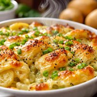 Wasabi Potato Gratin
