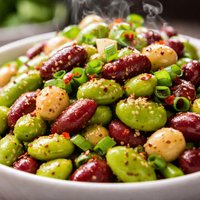 Wasabi Three Bean Salad
