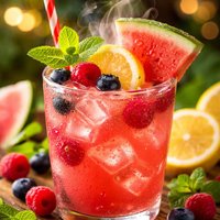 Watermelon Berry Lemonade