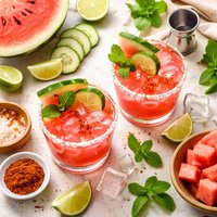 Watermelon Cucumber Margarita