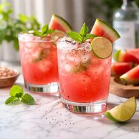 Watermelon Gin Fizz