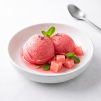 Watermelon Sorbet for Electric Ice Cream Machine