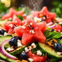 Watermelon Star Salads