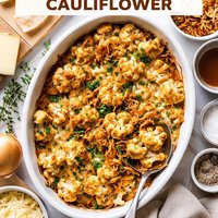 Way Too Easy French Onion Cauliflower