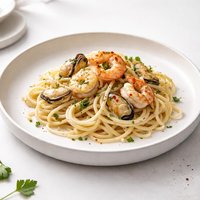 Weekday Creamy Seafood Pasta