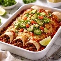 Weeknight Easy Beef Enchiladas
