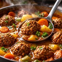 Weeknight Meatball Stew