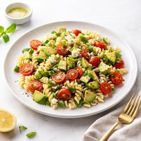 Weight Watchers Avocado and Tomato Pasta Salad