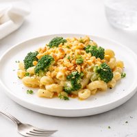 Weight Watchers Baked Macaroni Cheese with Broccoli