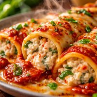 Weight Watchers Crab Ricotta Basil Cannelloni