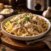 Weight Watchers Crock Pot Chicken Alfredo Remake