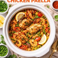Weight Watchers Crock Pot Chicken Paella