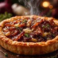 Welsh Sticky Onion Tart with Teifi Valley Cheese