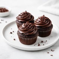 Wet Chocolate Cake Cupcakes