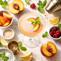 What a Peach of a Martini
