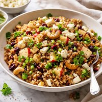Wheat Berry Salad with Apples and Cashews