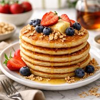 Wheat N Oat Pancakes