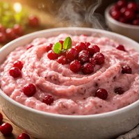 Whipped Lingonberry Porridge Vispipuuro