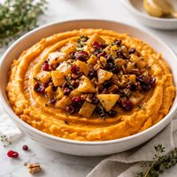 Whipped Sweet Potatoes with Apples