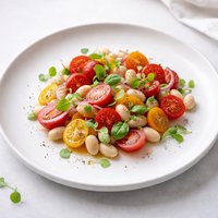 White Bean and Cherry Tomato Salad