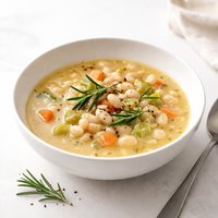 White Bean and Rosemary Soup