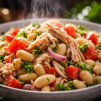 White Bean and Tuna Salad P90x