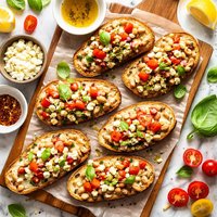 White Bean Bruschetta