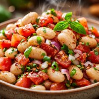 White Bean Bruschetta Salad