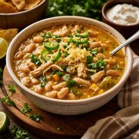 White Bean Chili with Chicken Paula Deen