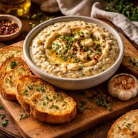 White Bean Garlic Dip