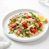 White Bean Salad with Lemon and Parmesan