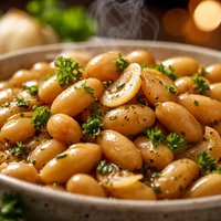 White Beans with Garlic