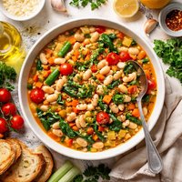 White Beans with Vegetables