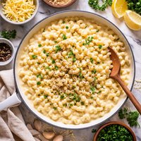 White Cheddar and Macaroni