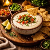 White Cheese Dip Queso