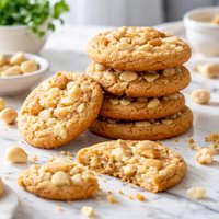White Chocolate and Macadamia Cookies