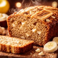 White Chocolate Banana Bread