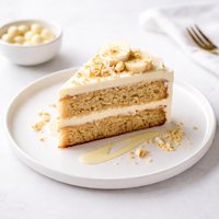 White Chocolate Banana Cake