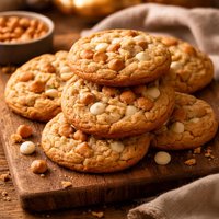 White Chocolate Chip Butterscotch Cookies